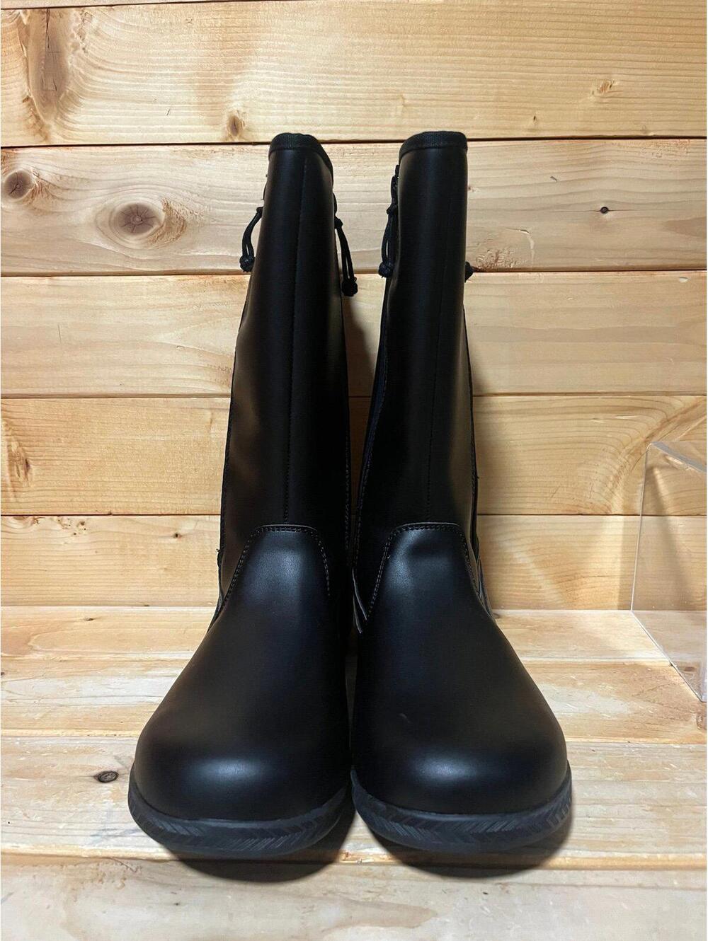 New BillyFootwear Dual Zipper High Rain Boots - Black - mens size 9 - Picture 3 of 6